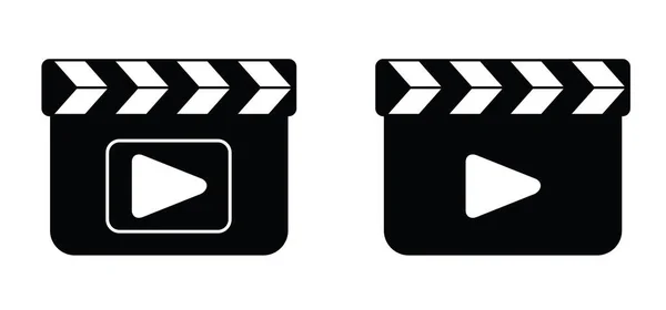 Мультиплікаційний Фільм Поціновувач Бере Себе Кордон Або Кінематографічний Ключ Векторне — стоковий вектор