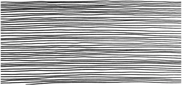 Cartoon Sketch Hand Drawn Line Pattern Horizontal Geometric Seamless Background — Stock Vector