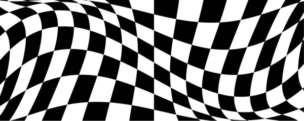 Race flag. Motorsport and autosport. Racing flags. Vector sport wave banner. Sport waves symbol. Checkered flag, checkerboard for texture. Squares, raster pattern. Championship sign