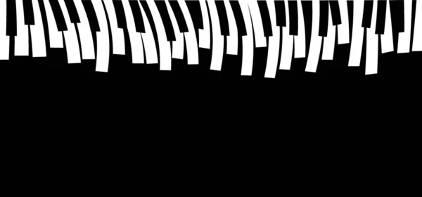 Światowy Dzień Pianina Klawiatura Klawisze Instrument Znak Nuty Muzyczne Symbole — Wektor stockowy