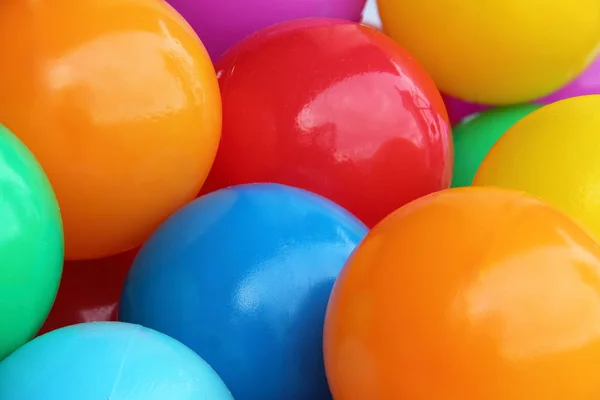 A background of colour plastic balls — Stock Photo, Image