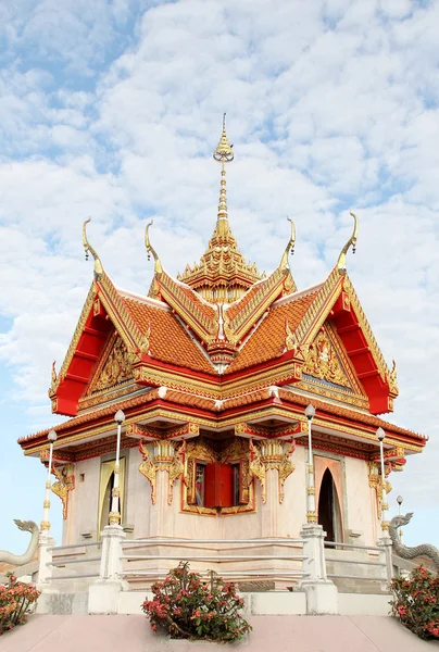 Sanctuary of Truth and Monument in Ubonratchanee, Thailand Stok Lukisan  