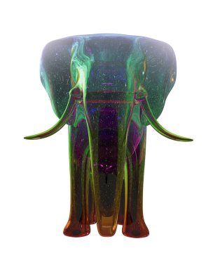 Galaksiyle Elephent ön tarafı, dokuyu başlat