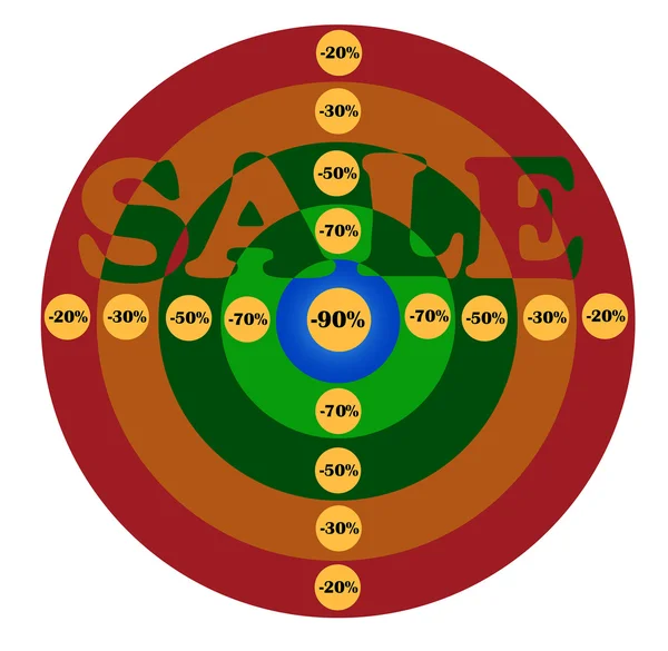 Satılık imzalamak bir çekim işareti tarzda