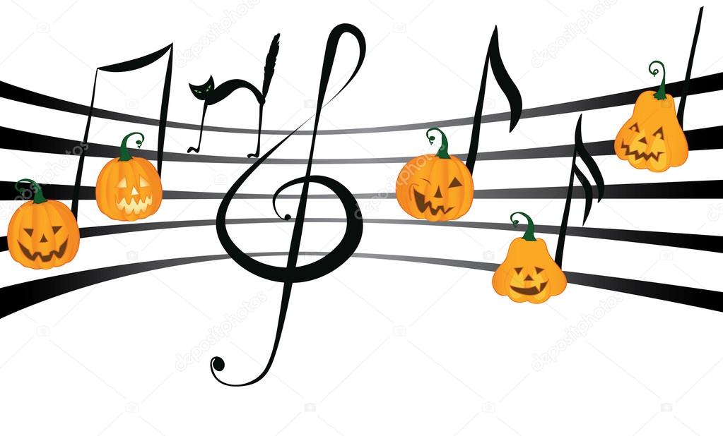 Pumpkin Music On Notes Staff Stock Vector Image By Abadumba 34000627 pumpkin-music-on-notes-staff-stock-vector-image-by-abadumba-34000627