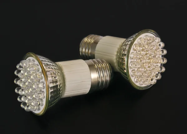 LED žárovka zavřít Royalty Free Stock Obrázky