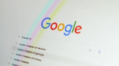 Google 'dan Rusya' nın Ukrayna 'yı işgali hakkında bilgi alındı. lanya, Türkiye, 11,02,2022