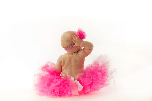 A Young Ballerina Strikes a Pose — Stock Photo, Image