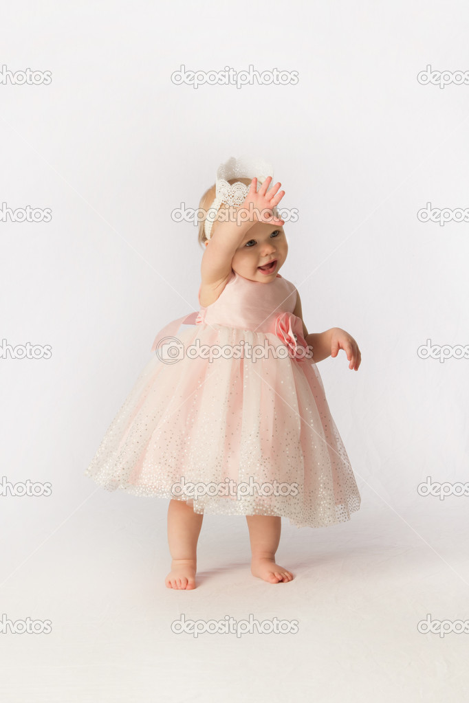 girls frilly dress