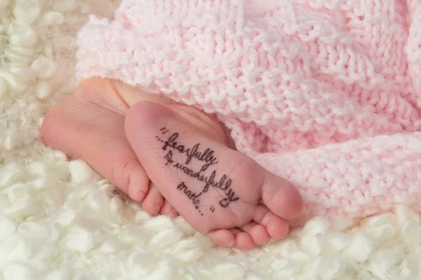 Newborn's Feet — Stock Photo, Image