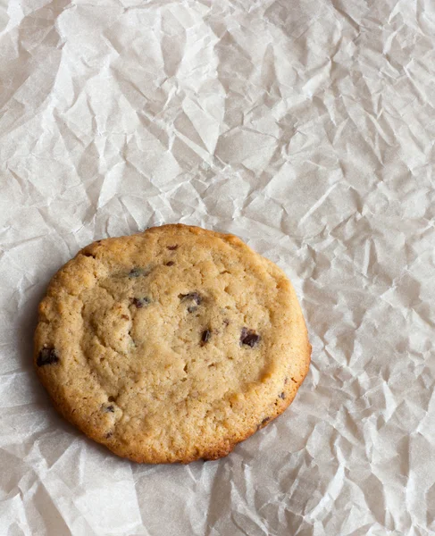 Frissen sült csokoládé chip cookie-kat — Stock Fotó