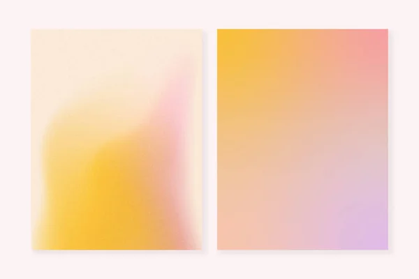 Roze Geel Verloop Getextureerde Achtergronden Voor Hoesjes Wallpapers Voor Web — Stockvector