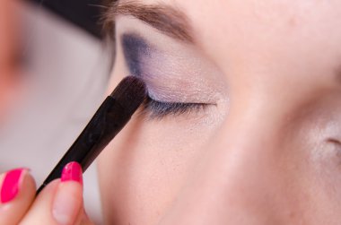 gölgeler sonsuza kadar çekerek yakın çekim