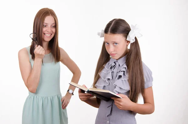 Lehrer wütend auf Schüler — Stockfoto