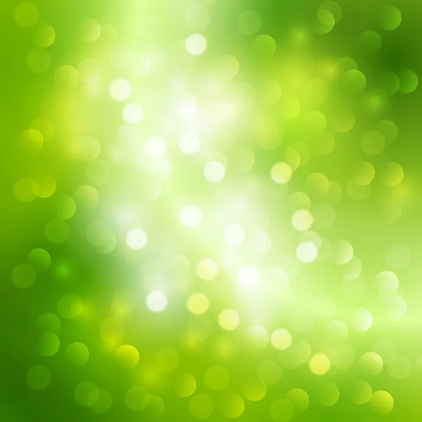 緑の星 — ストックベクタ