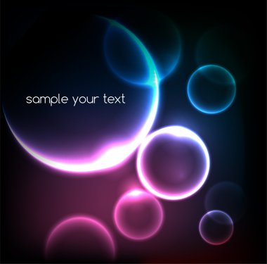 Soyut Işık Arkaplanı