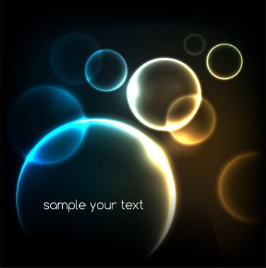 Soyut Işık Arkaplanı