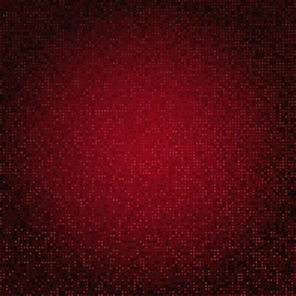 Fondo abstracto mosaico rojo — Vector de stock