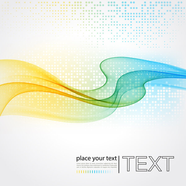 Abstract colorful vector background