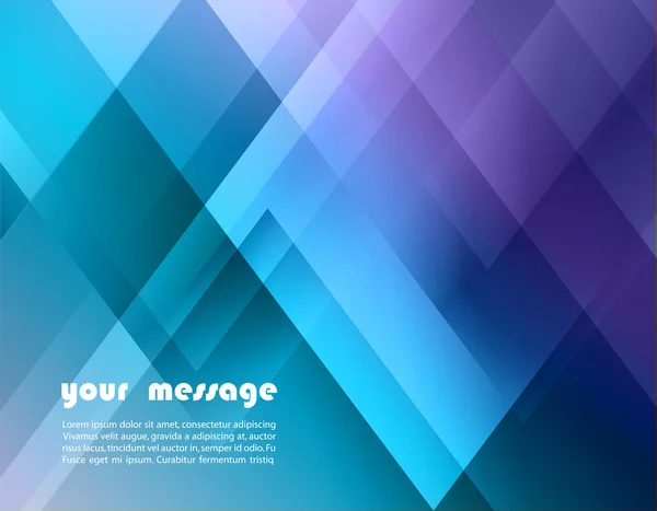 Fond vectoriel triangle abstrait pour votre texte — Image vectorielle
