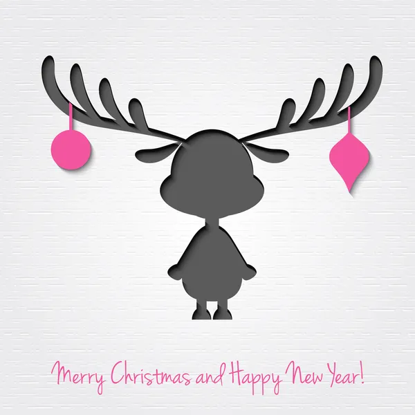 Merry Christmas card — Stock Vector