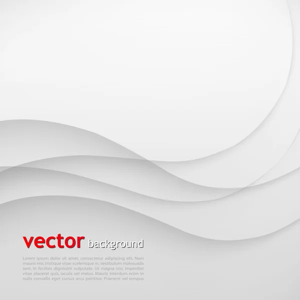 Witte elegante zakelijke achtergrond. — Stockvector