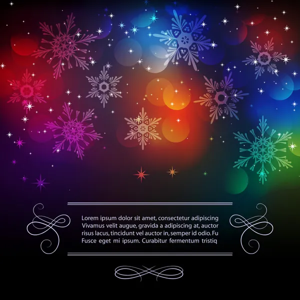 Christmas vintage background — Stock Vector