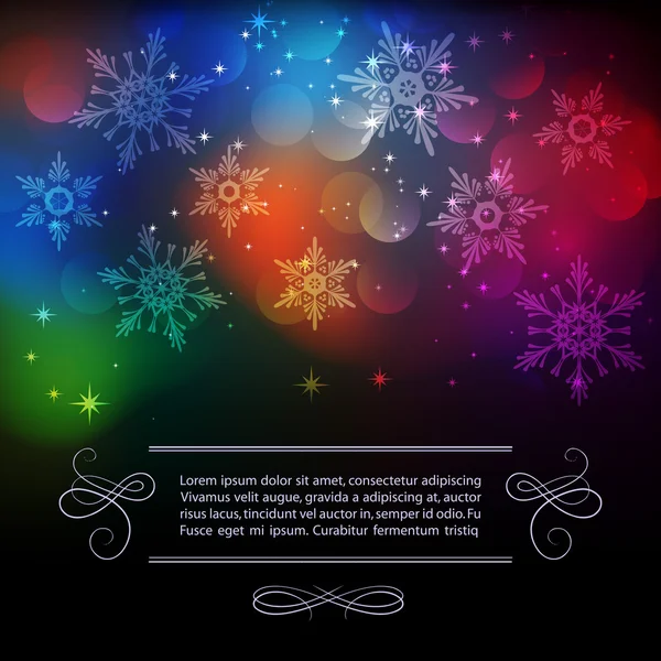 Christmas vintage background — Stock Vector