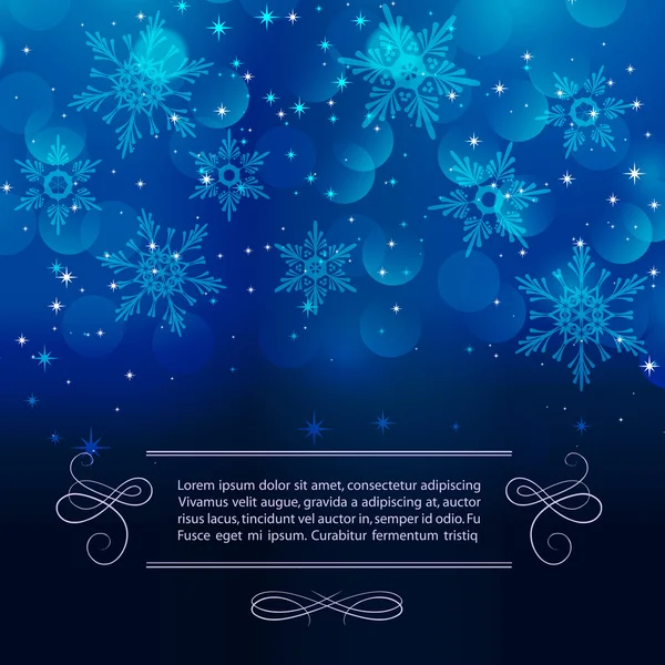 クリスマスのビンテージ背景 — ストックベクタ
