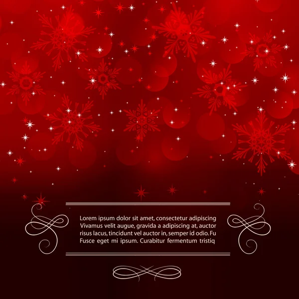 Christmas vintage background — Stock Vector