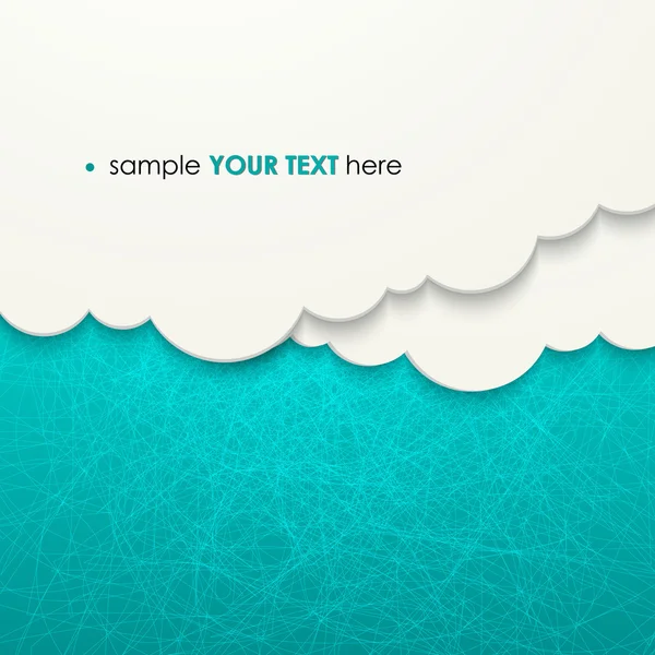 Kağıt bulutlar arka plan