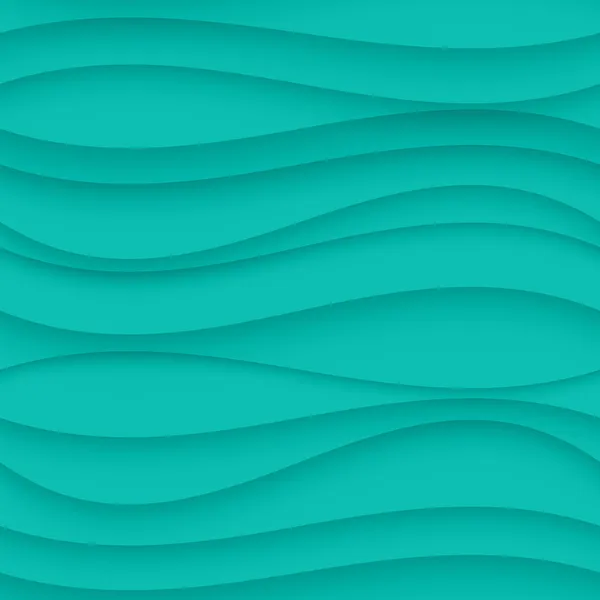 青のシームレスな波状の背景テクスチャ. — ストックベクタ