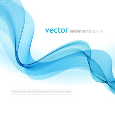 mavi renkli arka plan dalga duman