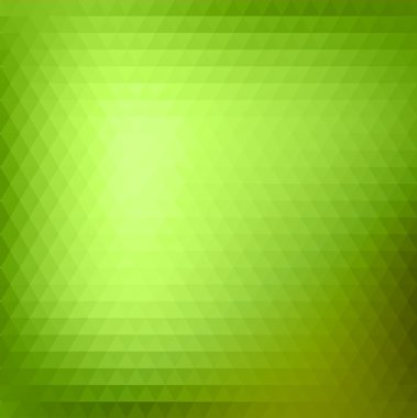 soyut yeşil üçgen arka plan