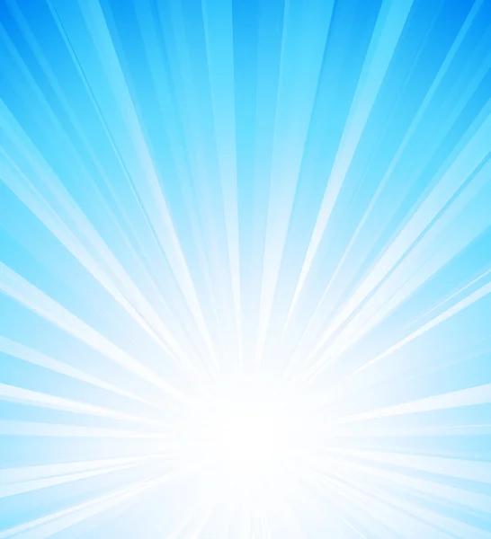 Помаранчеве літнє сонячне світло вибухнуло — стоковий вектор