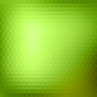 soyut yeşil üçgen arka plan