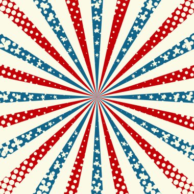 Amerikan Bağımsızlık günü vatansever arka plan