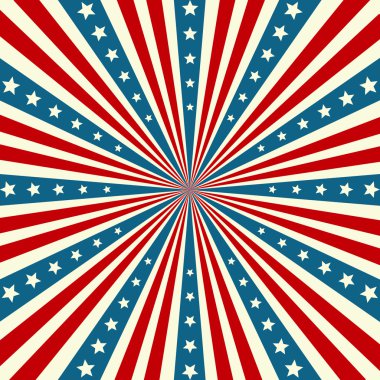 Amerikan Bağımsızlık günü vatansever arka plan