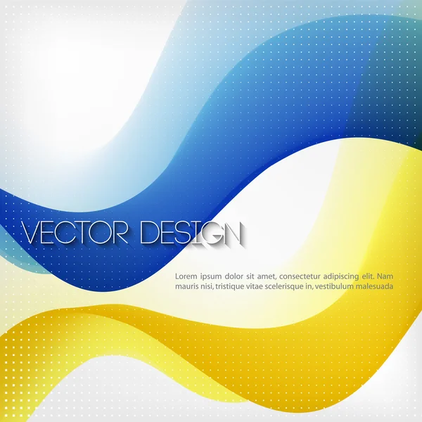 Fondo de vector de línea colorido abstracto — Vector de stock