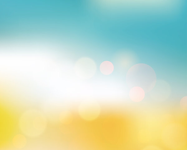 Soft colored abstract summer light  background for design