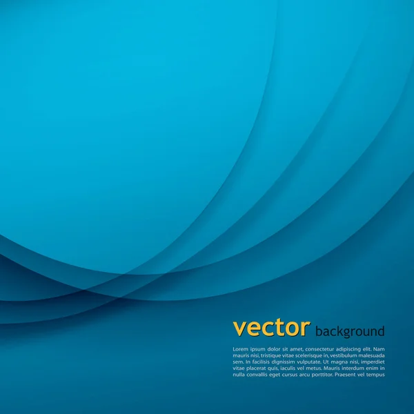 Fundo de negócios elegante azul . — Vetor de Stock