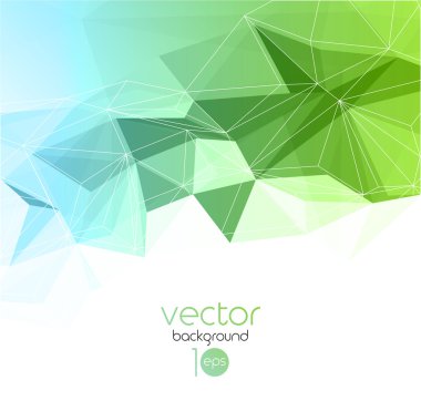vektör soyut geometrik geçmiş üçgen ile