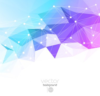 vektör soyut geometrik geçmiş üçgen ile