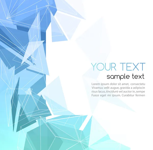 vektör soyut geometrik geçmiş üçgen ile