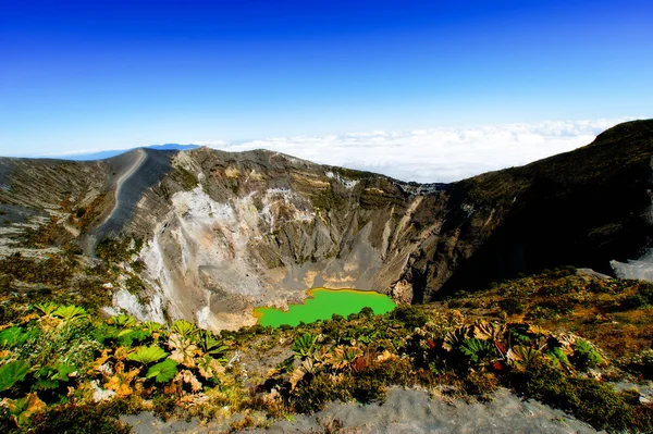 Volcano crater — Stock Photo, Image