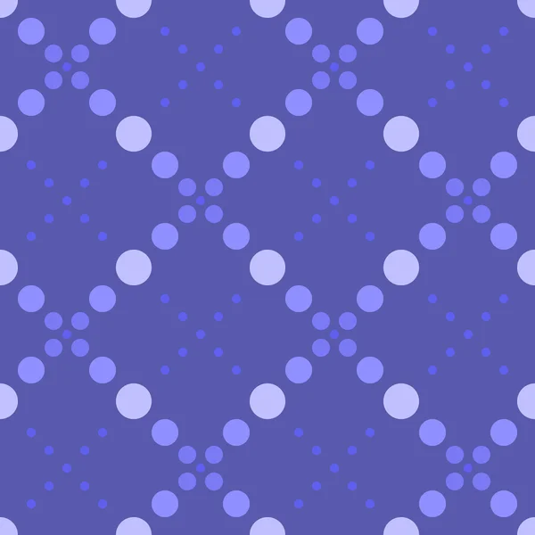 Muster 5 einfache geometrische Kreise — Stockvektor