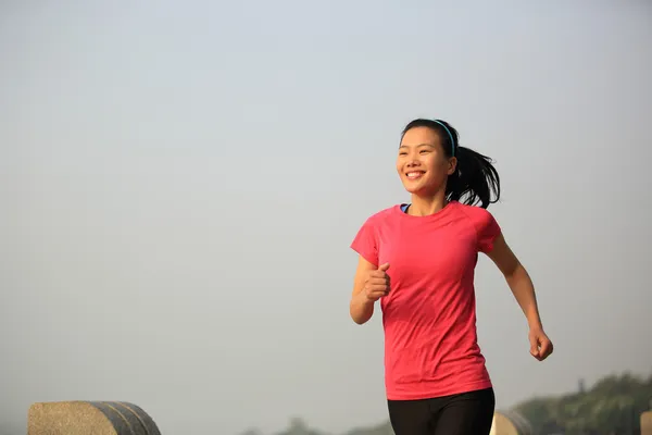 Healthy lifestyle beautiful asian woman — Stock Photo, Image