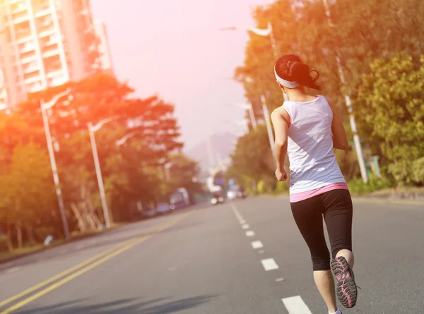 Woman running — Stock Photo, Image