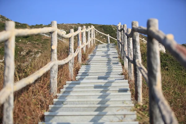 Stairs to peak — Stock Photo, Image