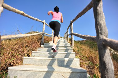çalışan kadın spor